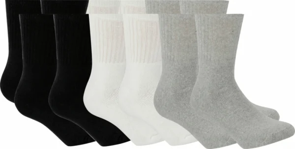 Le moins cher 🔥 CHAUSSETTES MI-HAUTES Multisport Adulte ATHLI-TECH PK 12 TENNIS ✨ excellente qualité 1