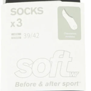 Meilleure vente ✔️ CHAUSSETTES Homme SOFTWR PK X 3 INV FINE H 🔔 pas cher 9