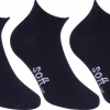 Nouveau Remise 🔔 CHAUSSETTES Homme SOFTWR PK X 3 COURT FINE H 🌟 8