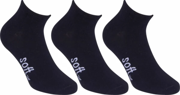 Nouveau Remise 🔔 CHAUSSETTES Homme SOFTWR PK X 3 COURT FINE H 🌟 1