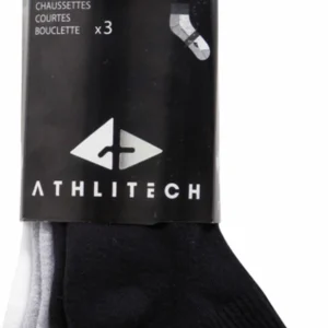 Sortie 🛒 CHAUSSETTES Homme ATHLI-TECH PK X 3 COURT EPAISSE H 👏 SOLDES TOUT À 15
