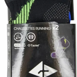 Acheter 🔥 CHAUSETTES Running ATHLI-TECH RUN X 2 SHT TACTEL 👏 en ligne officielle 12