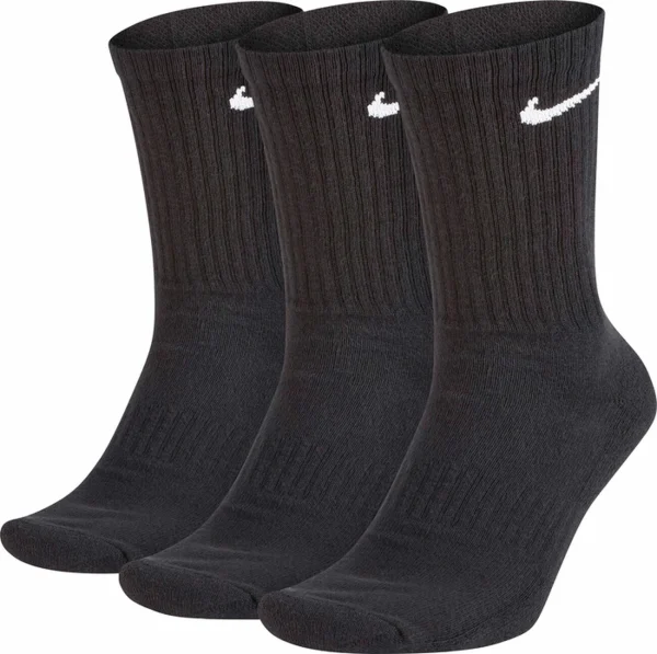 Vente Meilleur prix ✨ CHAUSSETTES HAUTES Tennis Homme NIKE EVERYDAY CUSH CREW 3PR 👍 1