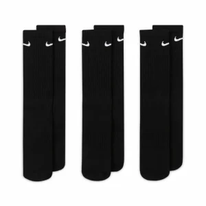 Vente Meilleur prix ✨ CHAUSSETTES HAUTES Tennis Homme NIKE EVERYDAY CUSH CREW 3PR 👍 9