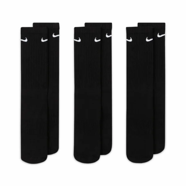 Vente Meilleur prix ✨ CHAUSSETTES HAUTES Tennis Homme NIKE EVERYDAY CUSH CREW 3PR 👍 3