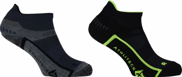 Remise ⭐ CHAUSSETTES Multisport Mixte ATHLI-TECH TRAIL2 X 2 ✔️ Livraison gratuite 4