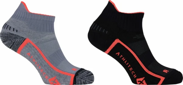 Paris Nouveau 🔥 CHAUSSETTES Multisport Mixte ATHLI-TECH TRAIL2 LD X2 🥰 4