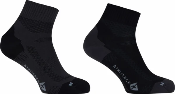 Pas Cher soldes France De gros 🎉 CHAUSSETTES Running Mixte ATHLI-TECH DOUBLE2 X2 😀 4