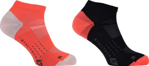 Promo ❤️ CHAUSSETTES Running Mixte ATHLI-TECH SHINE X2 LD ⌛ magasin france 4