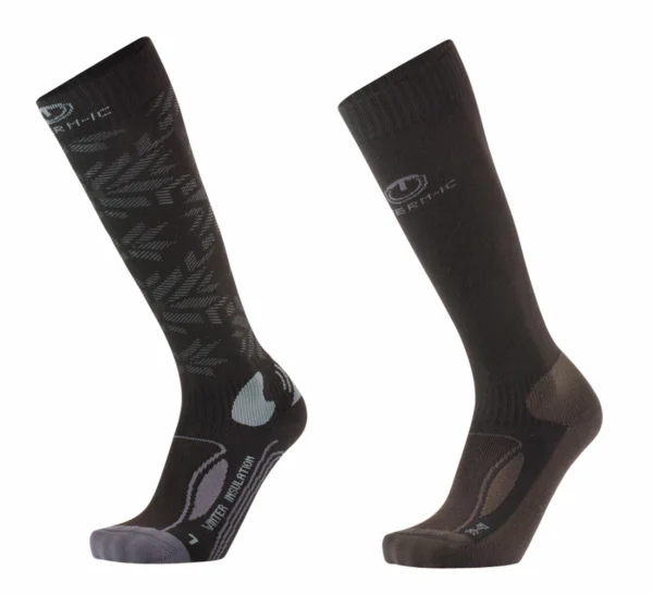 Offres ❤️ CHAUSSETTES HAUTES Ski Adulte THERMIC WINTER INSULATION LONG X2 ✨ ﻿soldes 1