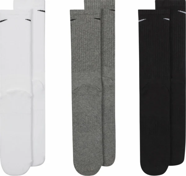 solde en ligne Budget 🔥 CHAUSSETTES MI-HAUTES Multisport Mixte NIKE EVERYDAY CUSH CREW 3PR 🎁 1
