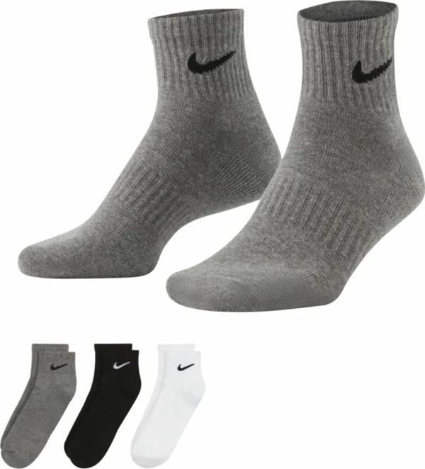 comparez les prix Meilleur prix 🔥 CHAUSSETTES MI-HAUTES Multisport Mixte NIKE EVERYDAY CUSH ANKLE 3PR ⌛ 3