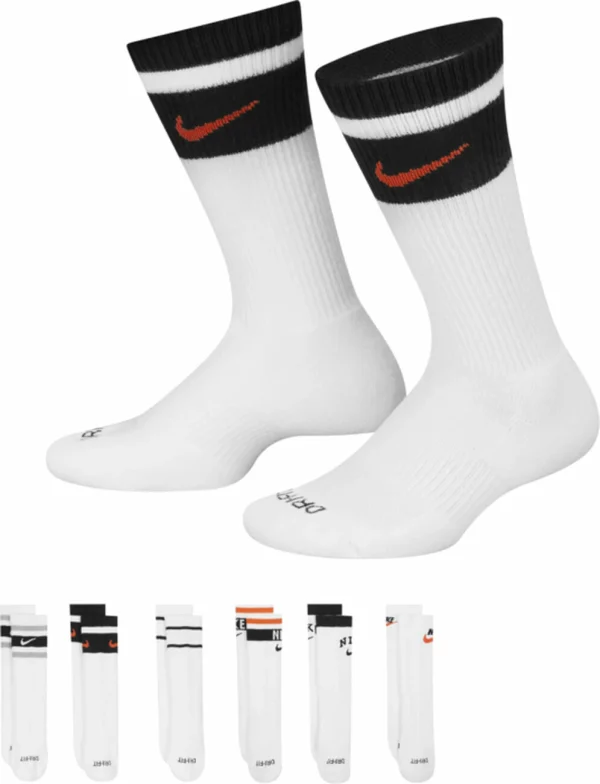 ultratendance Remise ⌛ CHAUSSETTES HAUTES Fitness Enfant NIKE PK6 EVERYDAY PLUS CUSH 👏 3