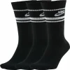 Réductions Vente flash 🤩 CHAUSSETTES MI-HAUTES Multisport Adulte NIKE CREW ESSENTIAL STRIPE 🛒 7