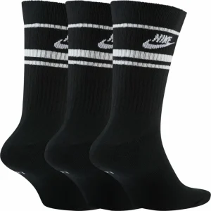 Réductions Vente flash 🤩 CHAUSSETTES MI-HAUTES Multisport Adulte NIKE CREW ESSENTIAL STRIPE 🛒 6