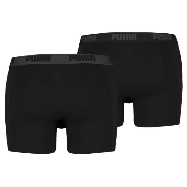 marque pas cher Budget 🛒 Mode- Lifestyle Homme Puma Underwear Puma Underwear Basic Boxer 2 Pack NOIR ✨ 1