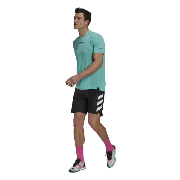 De gros ❤️ Adidas Terrex Agravic 2In1 Short – Short trail homme 🛒 Satisfait ou Remboursé 4