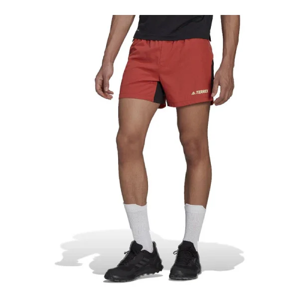 De gros 🥰 Adidas Terrex Trail Short – Short trail homme ✔️ marque pas cher 3