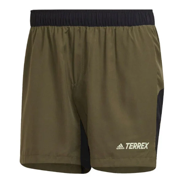 De gros 🥰 Adidas Terrex Trail Short – Short trail homme ✔️ marque pas cher 8