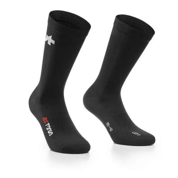 pas cher Vente flash 😍 Assos RS 🧦 Socks TARGA – Chaussettes vélo 🌟 1