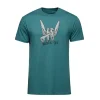 soldes pas cher Sortie 🎁 Black Diamond Bd Rock On Ss Tee – T-shirt homme 😉 13