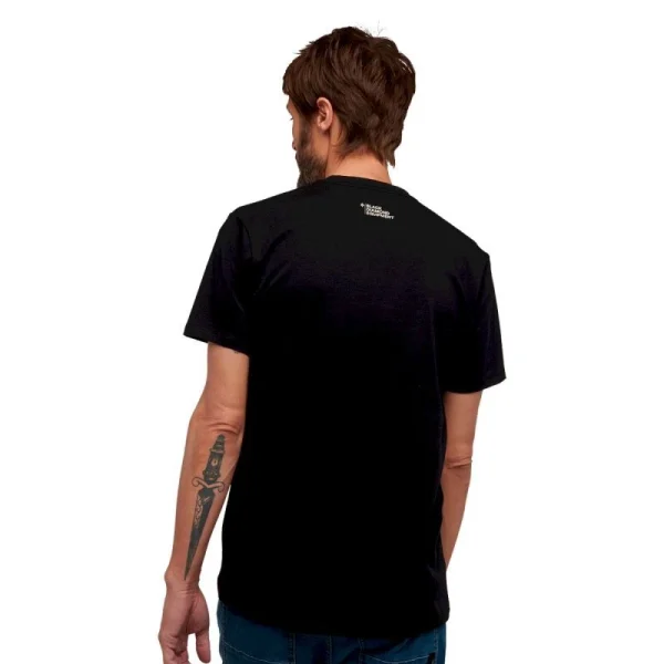 des prix incroyables Les meilleures critiques de 🧨 Black Diamond Mountain Logo Ss Tee – T-shirt homme 🔔 4