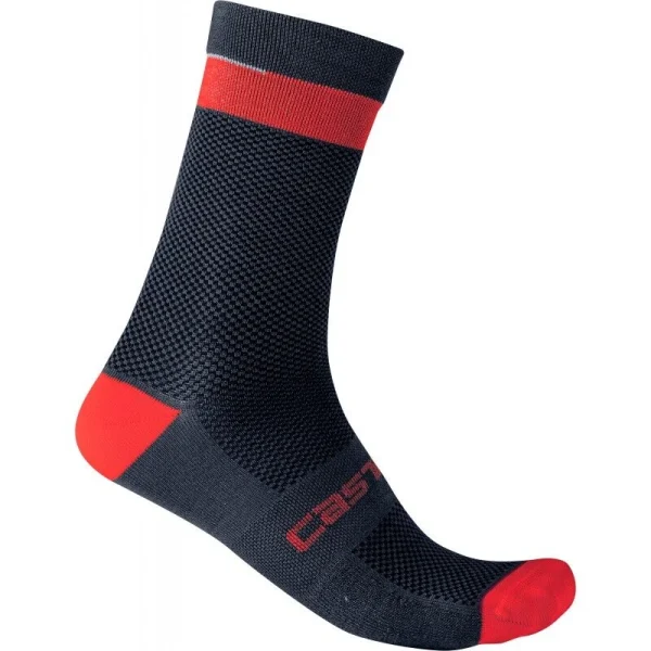 Grosses soldes 🤩 Castelli Alpha 18 Sock – Chaussettes vélo 🎁 soldes officiel 1