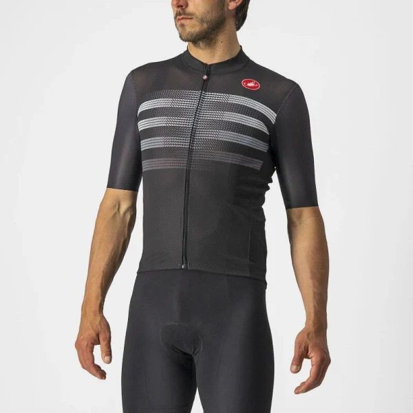 soldes pas cher Grosses soldes ⭐ Castelli Endurance Pro – Maillot vélo homme 🎁 11