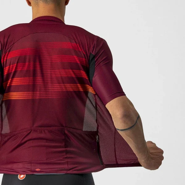soldes pas cher Grosses soldes ⭐ Castelli Endurance Pro – Maillot vélo homme 🎁 5