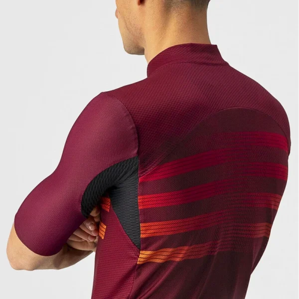 soldes pas cher Grosses soldes ⭐ Castelli Endurance Pro – Maillot vélo homme 🎁 8
