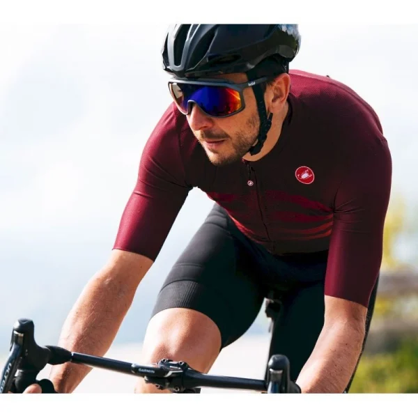 soldes pas cher Grosses soldes ⭐ Castelli Endurance Pro – Maillot vélo homme 🎁 9