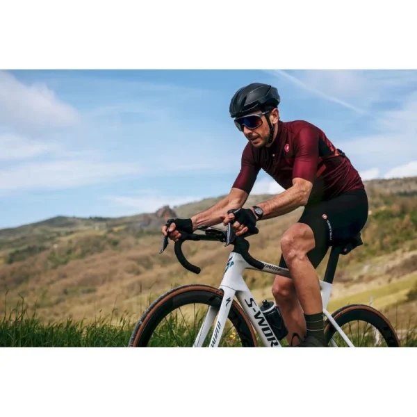 soldes pas cher Grosses soldes ⭐ Castelli Endurance Pro – Maillot vélo homme 🎁 10