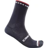 Promo 🛒 Castelli Rosso Corsa Pro 15 – Chaussettes vélo 🧨 magasin en ligne france 10
