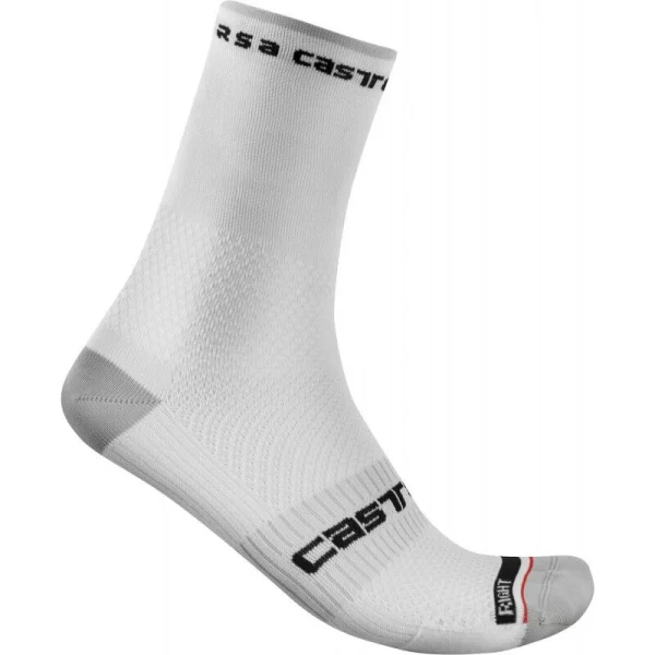 Promo 🛒 Castelli Rosso Corsa Pro 15 – Chaussettes vélo 🧨 magasin en ligne france 4
