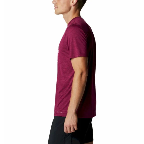 soldes De gros 👏 Columbia Trinity Trail Graphic Tee – T-Shirt homme ❤️ 3