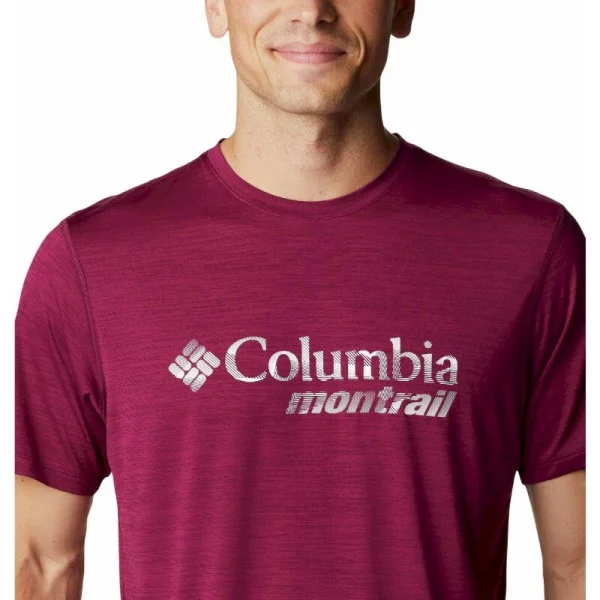 soldes De gros 👏 Columbia Trinity Trail Graphic Tee – T-Shirt homme ❤️ 5