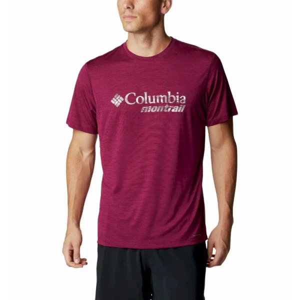 soldes De gros 👏 Columbia Trinity Trail Graphic Tee – T-Shirt homme ❤️ 1