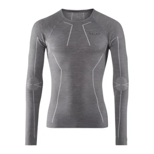 en ligne vente Bon marché 🌟 Falke Wool-Tech Long Sleeve Crew – Maillot homme 🎉 18
