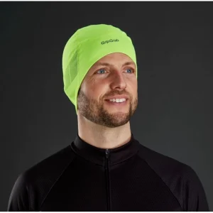 aux meilleurs prix Les meilleures critiques de ⌛ GripGrab Grip Grab Windproof Hi-Vis Skull Cap – Casquette vélo 🔥 9