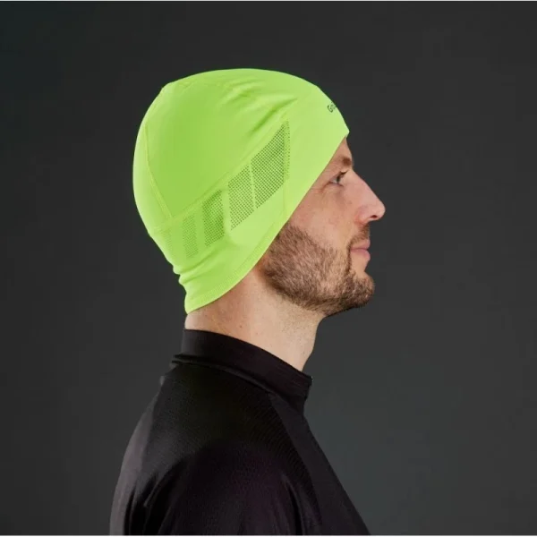 aux meilleurs prix Les meilleures critiques de ⌛ GripGrab Grip Grab Windproof Hi-Vis Skull Cap – Casquette vélo 🔥 4