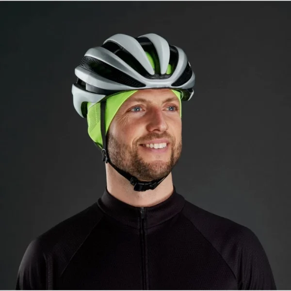aux meilleurs prix Les meilleures critiques de ⌛ GripGrab Grip Grab Windproof Hi-Vis Skull Cap – Casquette vélo 🔥 5