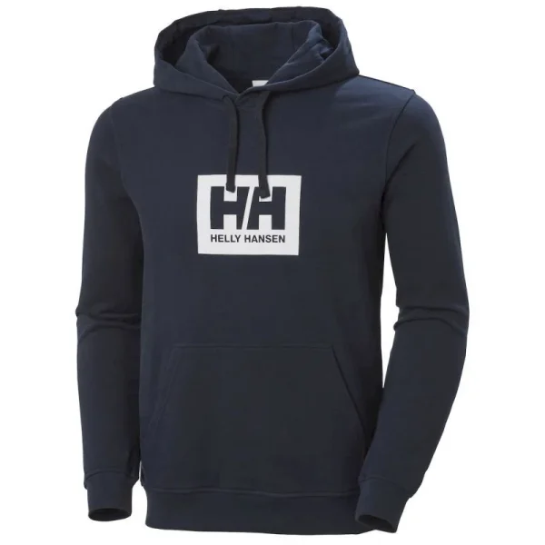 à prix promos Coupon 🛒 Helly Hansen HH Box Hoodie – Sweat à capuche homme ⌛ 1
