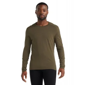 Le moins cher 🧨 Icebreaker 200 Oasis Long Sleeve Crewe – Sous-vêtement mérinos homme I Hardloop 💯 aux meilleurs prix 30
