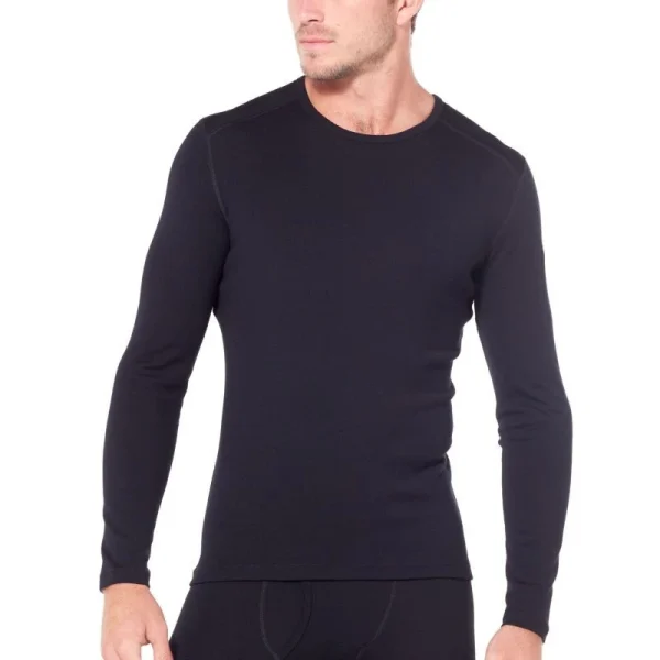 De gros ✔️ Icebreaker 260 Tech Long Sleeve Crewe – Sous-vêtement mérinos homme I Hardloop 🛒 de garantie authentique 3