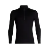 magasins pour Acheter ✔️ Icebreaker 260 Tech Long Sleeve Half Zip – Sous-vêtement mérinos homme I Hardloop 👏 11