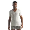 Top ventes Meilleur prix 🎉 Icebreaker Anatomica Short Sleeve col V en Mérinos – T-shirt en laine mérinos homme I Hardloop 👍 5