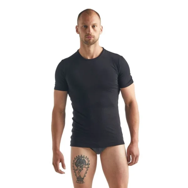 REMISE Coupon 🌟 Icebreaker Anatomica Short Sleeve Crewe en Mérinos – T-shirt en laine mérinos homme I Hardloop 👏 12