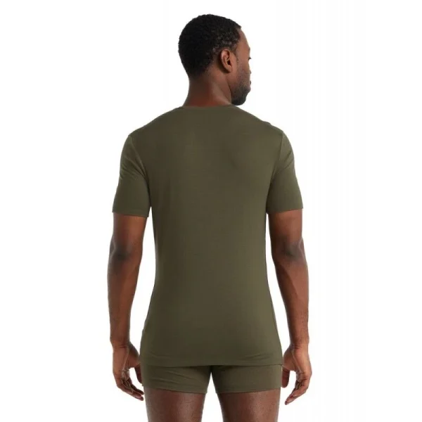 REMISE Coupon 🌟 Icebreaker Anatomica Short Sleeve Crewe en Mérinos – T-shirt en laine mérinos homme I Hardloop 👏 4