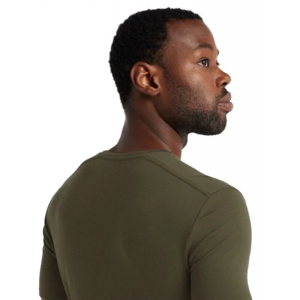 REMISE Coupon 🌟 Icebreaker Anatomica Short Sleeve Crewe en Mérinos – T-shirt en laine mérinos homme I Hardloop 👏 5