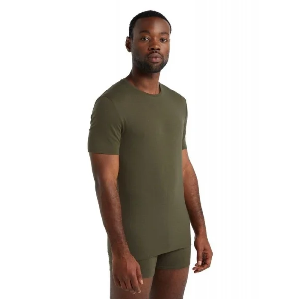 REMISE Coupon 🌟 Icebreaker Anatomica Short Sleeve Crewe en Mérinos – T-shirt en laine mérinos homme I Hardloop 👏 6
